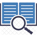 Busqueda De Libros Libro Explorar Icono