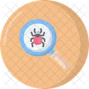 Busqueda De Malware Spam Ciber Icono