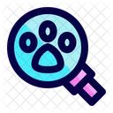 Búsqueda de mascotas  Icono