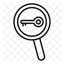 Búsqueda de palabras clave  Icono