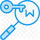 Busqueda De Palabras Clave Seo Busqueda Icono