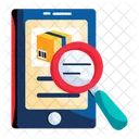 Búsqueda de paquetes  Icono