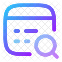 Busqueda De Propiedades Icono