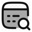 Busqueda De Propiedades Icono