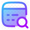 Busqueda De Propiedades Icono