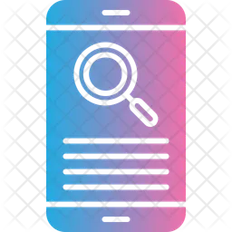 Búsqueda de teléfono inteligente  Icono