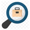 Busqueda De Trabajo Icono