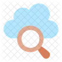 Nube Servicios Busqueda Icon