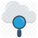 Nube Busqueda Servidor Icono