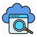 Nube Busqueda Computacion En La Nube Icon