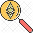 Busqueda De Ethereum Ethereum Busqueda Icono