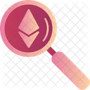 Busqueda De Ethereum Ethereum Busqueda Icono