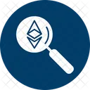 Busqueda De Ethereum Ethereum Busqueda Icono