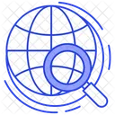 Busqueda Global Busqueda Internacional Exploracion Global Icono
