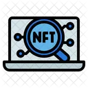 Búsqueda de nft en línea  Icono