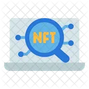 Búsqueda de nft en línea  Icono