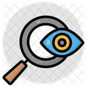 Busqueda Ojo Vision Monitoreo Icono