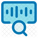 Buscar Ondas De Sonido Buscar Encontrar Icon