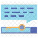 Teclado Seguro Seguridad Del Teclado Entrada De Datos Segura Icono