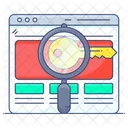 Busqueda De Palabras Clave Planificador De Palabras Clave Clasificacion De Palabras Clave Icono