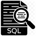 Busqueda SQL Busqueda De Datos Busqueda De Servidor アイコン