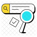 Busqueda En Internet Busqueda Web Pestana De Busqueda Icono