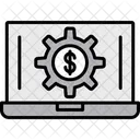 Bussiness Computer Finance Icon