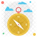 Bussola Navegacao Equipamento Para Atividades Ao Ar Livre Ícone