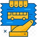 Busfahrschein  Symbol