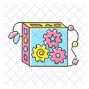 Busy Cube Box Board Icon