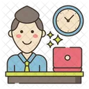 Busy Man Icon