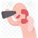 Busybody Spying Peeping Symbol