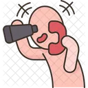 Busybody Spying Peeping Symbol