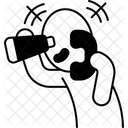 Busybody Spying Peeping Symbol