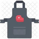 Apron Steak Butcher Icon