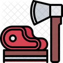 Butcher Cutting  Icon