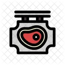 Butcher Slaughterhouse Meat Icon