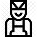 Butcher Apron Bacon Icon