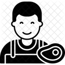 Butcher Knife Meat Icon