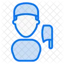 Butcher Meat Knife Icon