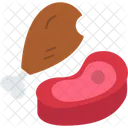 Butcher Meat Leg Icon