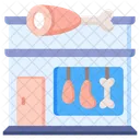 Butcher Building Store Icon