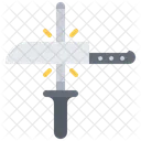 Knife Sharpening Butcher Icon