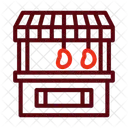 Butcher Shop Meat Shop Icon