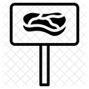 Butcher sign  Icon