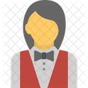 Butler Female Server Occupation Icon