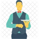 Butler Drink Server Icon