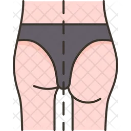 Butt  Icon