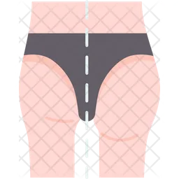 Butt  Icon