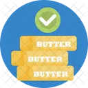 Keto Diet Butter Healthy Icon